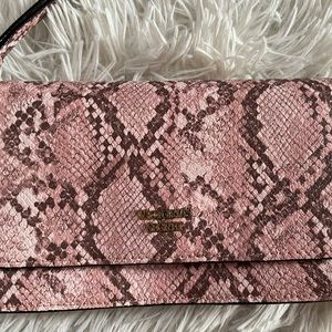 Pink Victoria Secret wristlet